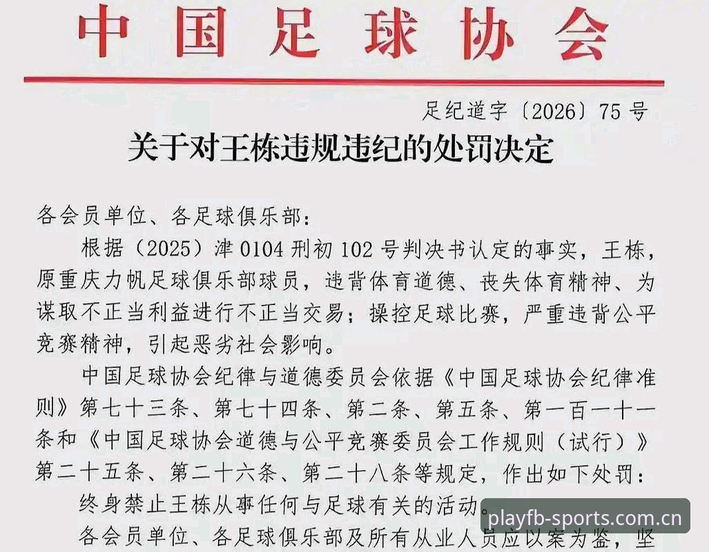 中国足协第三批禁足名单全面解析：17人终身禁足背后的行业震荡